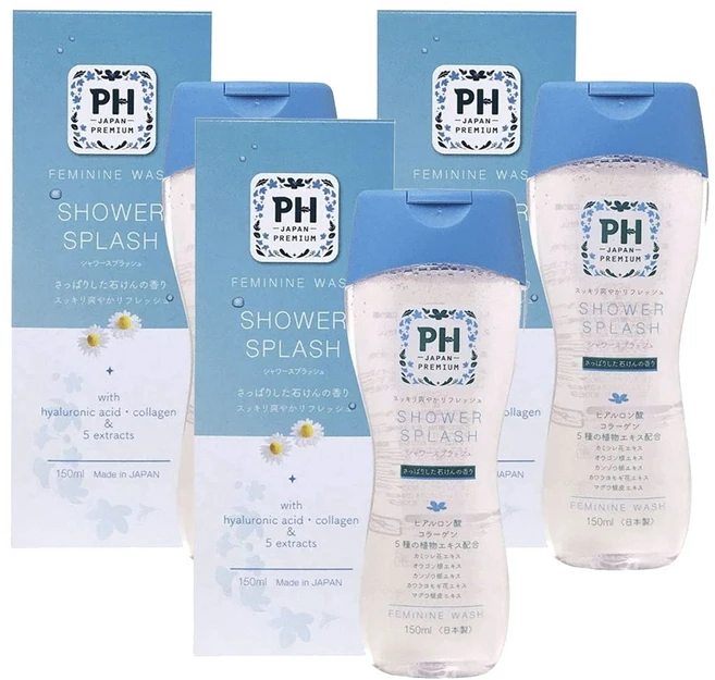 피에이치재팬 샤워 스플래시 프레시 솝 페미닌 워시, 3개, 150ml - 쿠팡