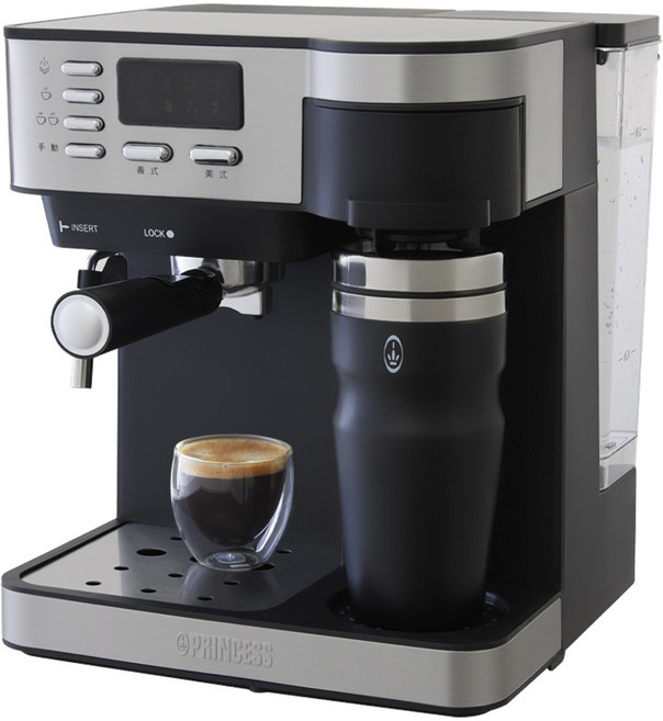 PRINCESS 典藏半自動義式 美式咖啡機 249409