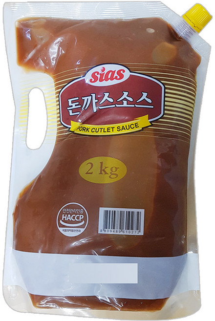 시아스 돈까스소스, 2kg, 3개