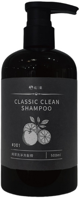 花|葉 純萃洗淨洗髮精, 1瓶, 500ml
