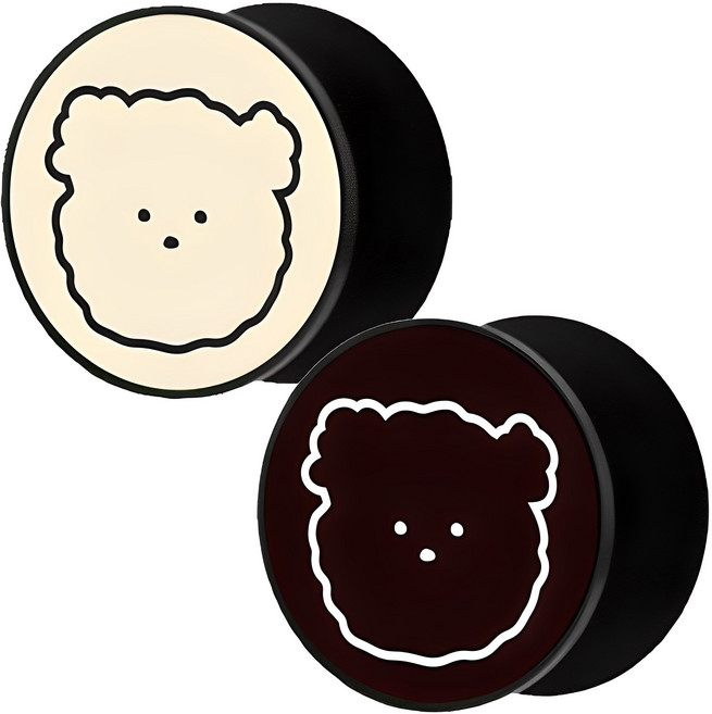 단단 커플 스마트톡, 1.댕댕아이보리+댕댕블랙, 1세트