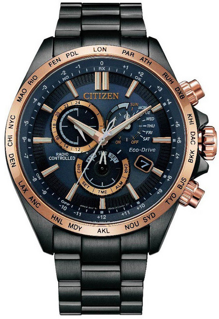 CITIZEN GENT'S系列 亞洲限定 光動能時尚腕錶 CB5956-89L