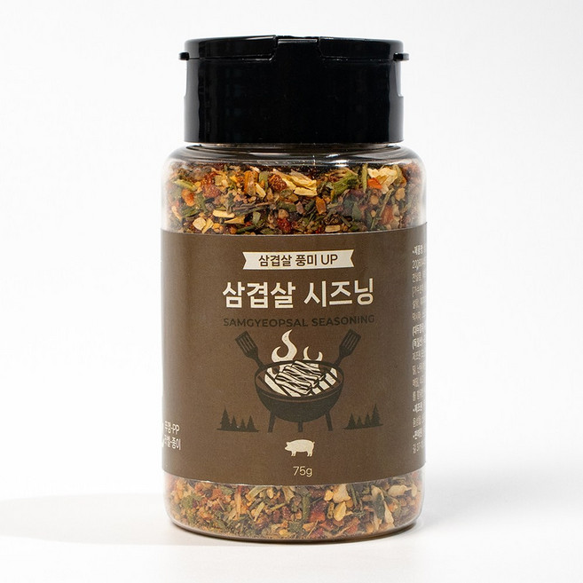 [본사] 꾸버스 삼겹살 바베큐 시즈닝 75g, 1개