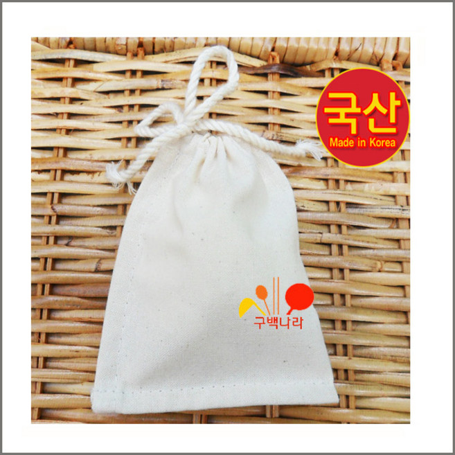 구백나라 광목주머니 면주머니 차 다시주머니 향주머니 씨앗주머니 식혜주머니, 1개