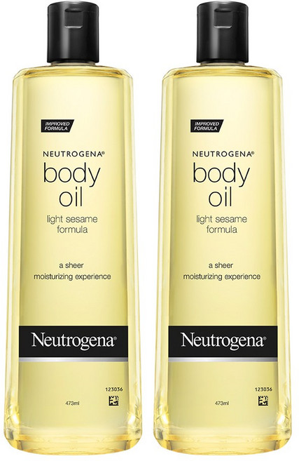 뉴트로지나 세서미 바디오일, 473ml, 2개