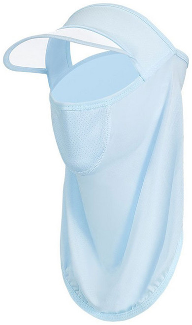 완벽한 여름 햇빛 차단 풀 페이스 마스크 겸용 여성 썬캡