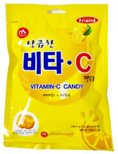 상큼한 비타C캔디, 80g, 3개