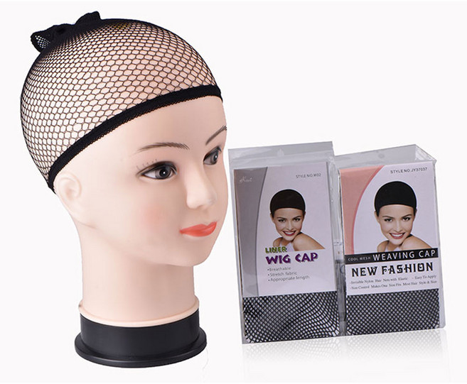 가발망 살색 검정, 블랙, one size, 1개