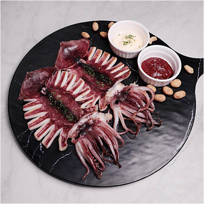 [자연맛남] 맛있는 반건조오징어 10마리 대 1.2kg (간지포장), 1개, 상세 설명 참조