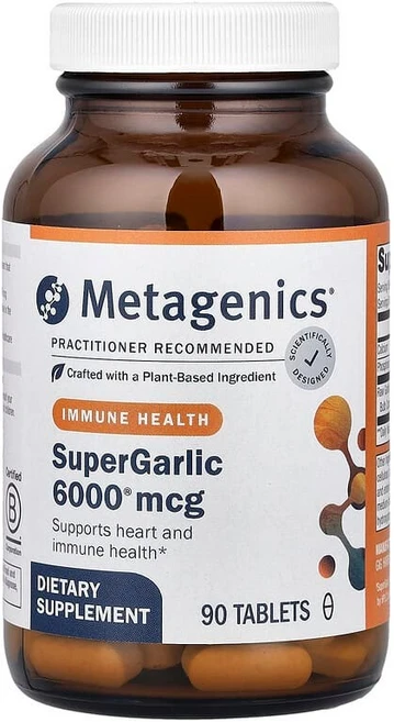 메타제닉스 Metagenics SuperGarlic 6000® 90정125732원산지:기타, Metagenics, SuperGarlic 6000®, 1개 - 쿠팡