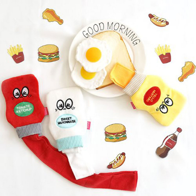 패리스독 소스 스낵 포켓 토이(P77), 1개