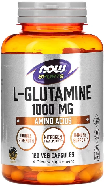 나우푸드 L-글루타민 1000mg 베지 캡슐, 120정, 1개 - 쿠팡