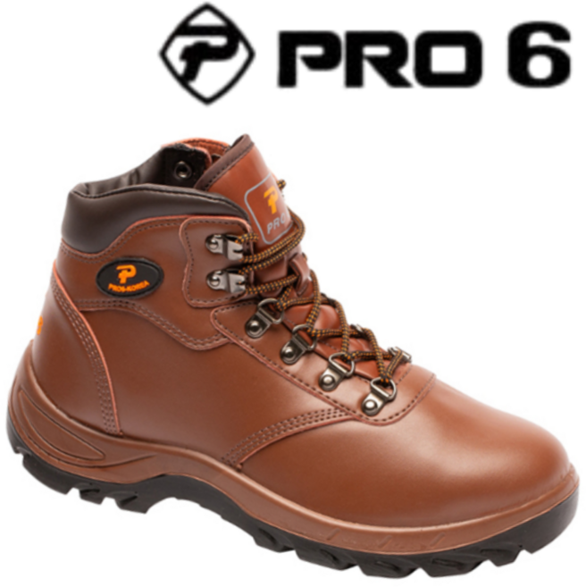 [PRO6] 프로식스 현장 작업화 6인치 지퍼형 저렴한 안전화