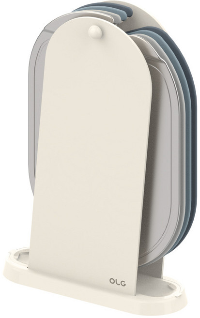 올지 셀렉트 도마 4P세트 칼집안나는 향균, (스텐도마 1p+TPU 3p+거치대), 1세트