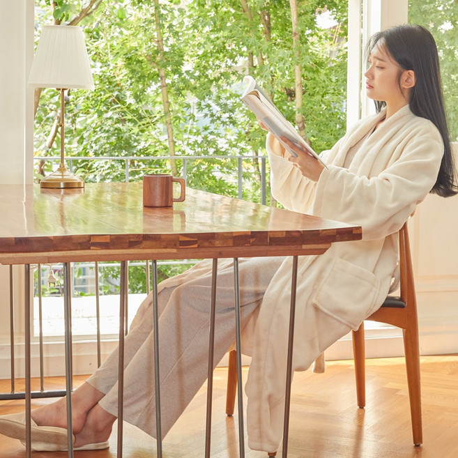 가운 샤워 극세사 올데이로브, 네이비