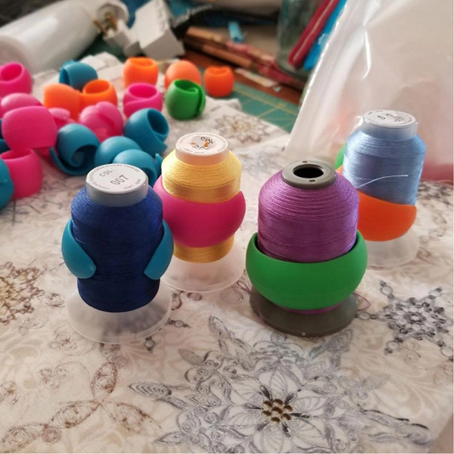 보빈 클램프 스레드 스풀 홀더 홀더 실패 재봉틀 클립, 1개