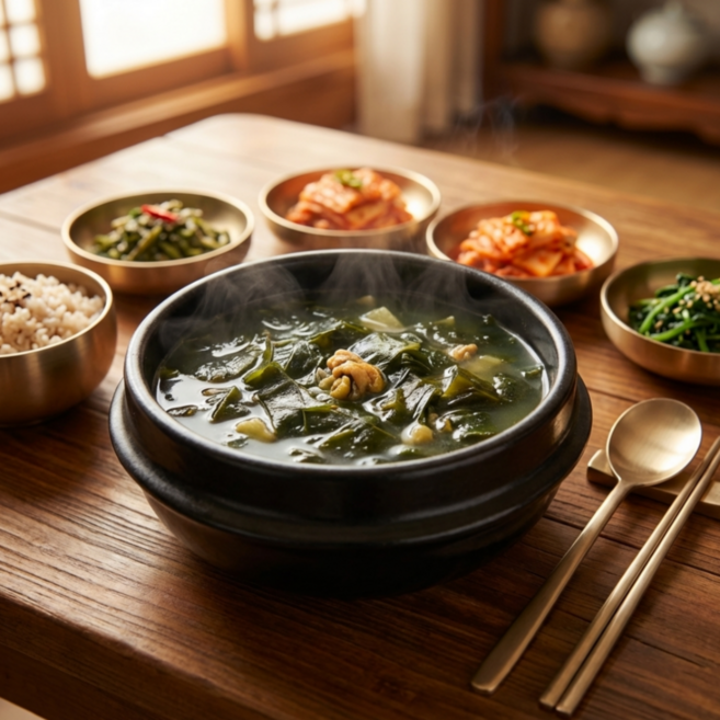 삼형제고기 한우 즉석국 밀키트 소고기미역국, 4개, 700g