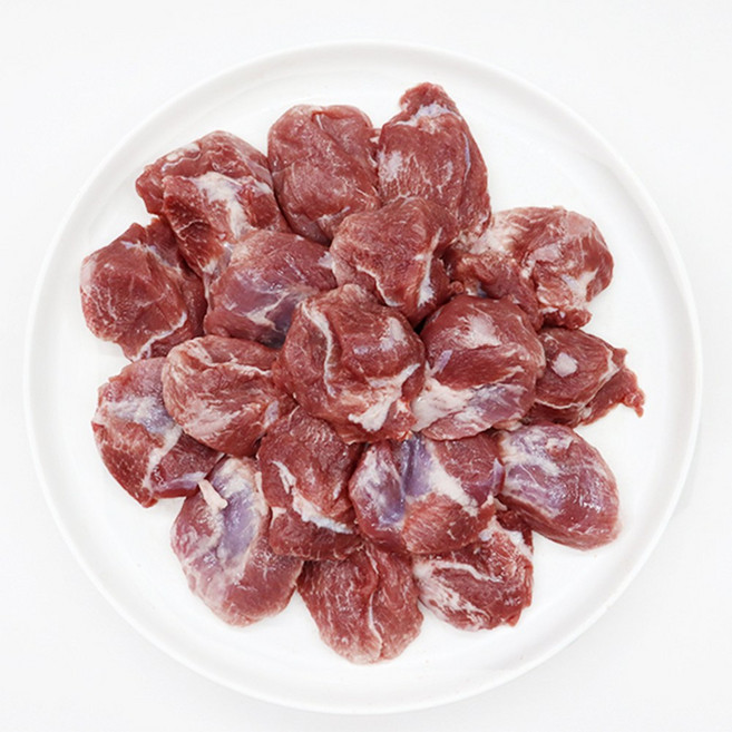 국내산 돼지 전라도 뒷고기 특수부위 세자매정육점, 관자살, 1팩, 500g