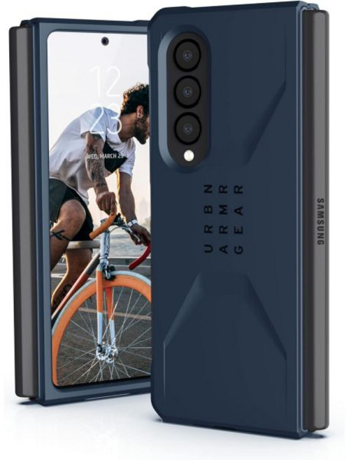 어반 아머 기어 UAG Z 폴드3 5G2021 케이스 시민용 슬림 초박형 충격 흡수 보호 커버 오리 2646226, Z Fold3 5G, Mallard, 청록