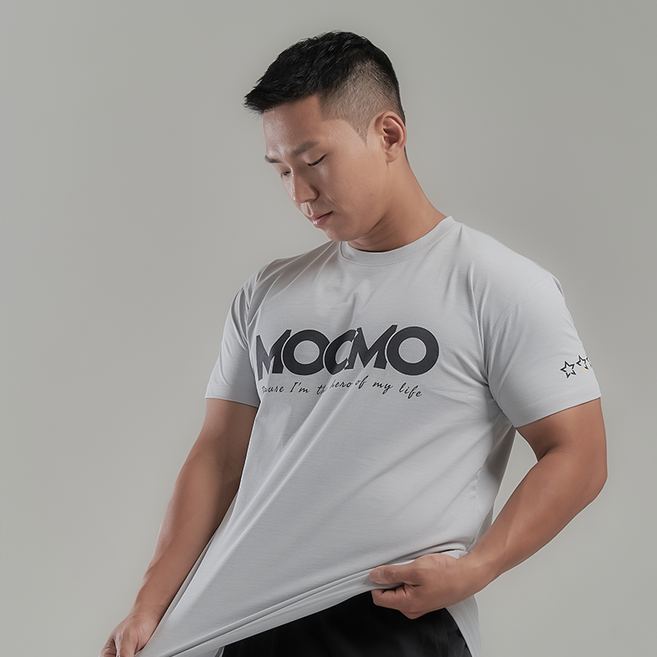 MOCMO 남녀공용 헬스 운동 러닝 크로스핏 스포츠 소로나 반팔 티셔츠