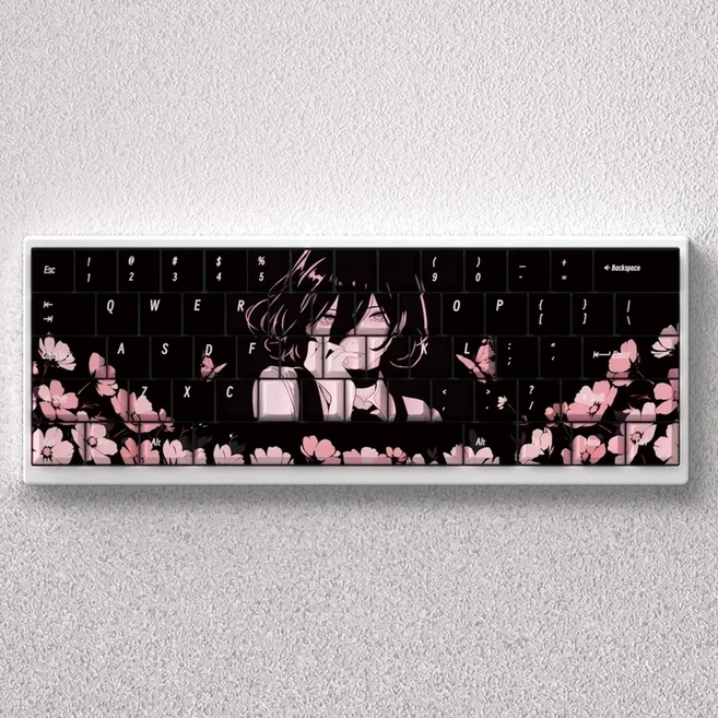 체인소맨굿즈 레제오덕 기계식키보드 커스텀키캡 포인트키캡 애니테마, 1개, B. side print keys 130