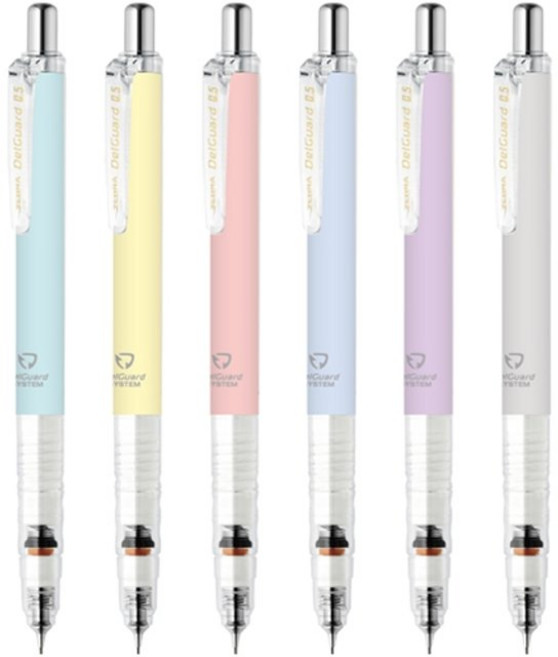 제브라 델가드 소프트 파스텔 샤프(0.5mm), 소프트 퍼플, 옵션선택