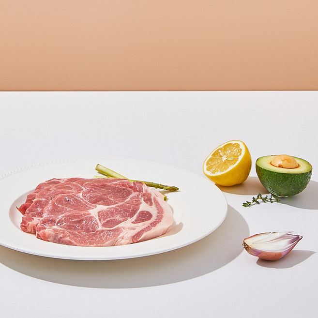 친절정육점 한돈 목살 500g, 1개, 찌개용(500g)