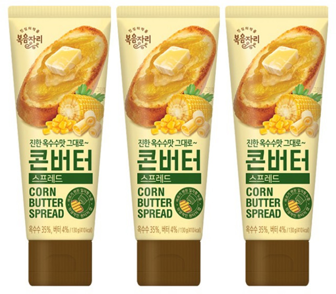 복음자리 콘버터스프레드, 130g, 3개