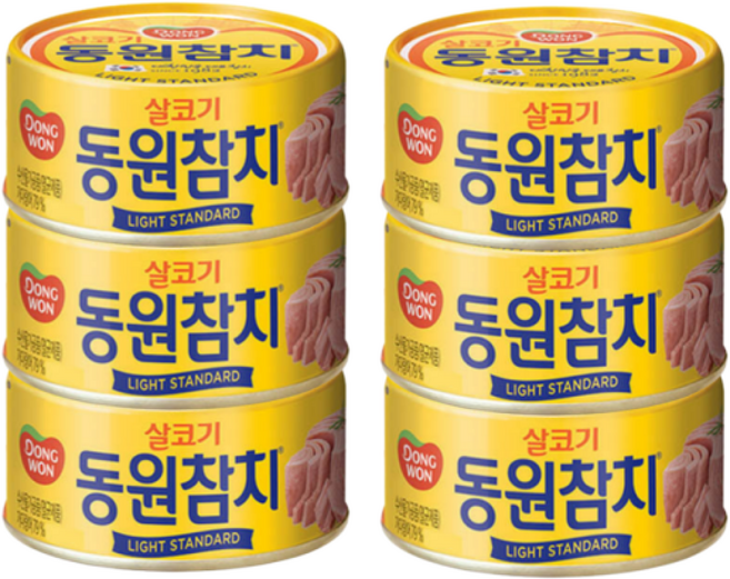 동원FB 라이트 스탠다드 참치 카놀라유
