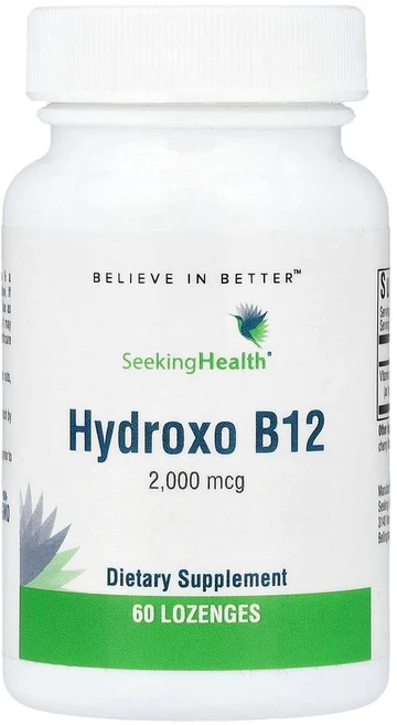 시킹헬스 Hydroxo B12 비타민B12 하이드로소코발라민 2000mcg 로렌지 60정, 1개 - 쿠팡