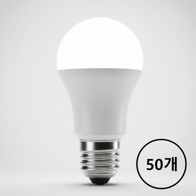 아이엠디 LED 전구 8W, 50개, 전구색