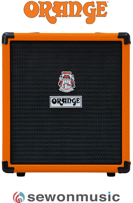 오렌지 베이스기타 앰프 CRUSH BASS 25, 1개