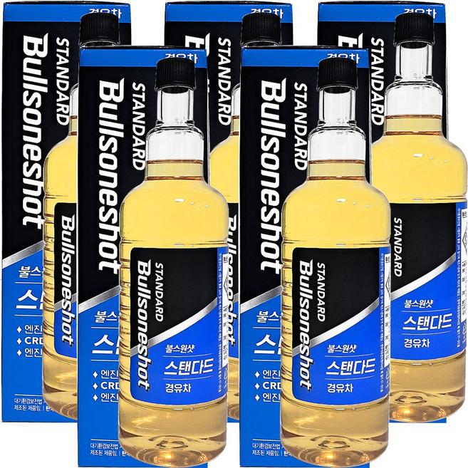 불스원 경유용 불스원샷 자동차 크리너, 5개, 디젤/경유