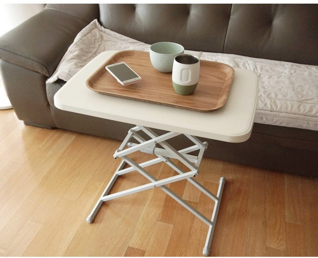 리빙앤모어 브로몰딩 다용도 테이블 2종 간이 접이식테이블 책상 식탁, 1. 66x45 브로몰딩 테이블