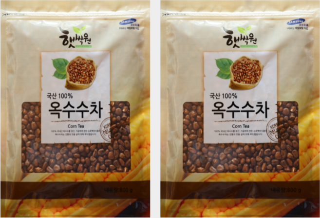 김포맥아식품 보리차 옥수수차, 400g, 1개입, 2개