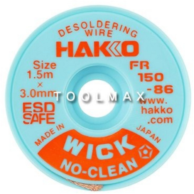 HAKKO 납 제거 솔더윅 FR150-86(FR100-05) 3.0mm*1.5M, 1개