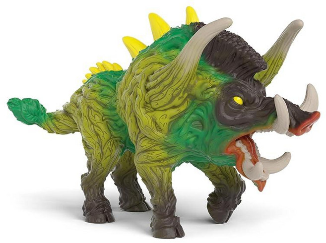 Schleich Eldrador Creatures - 12.7cm(5인치) 정글 멧돼지 피규어 남아 및 여아용 판타지 몬스터 장난감 상상력 넘치는 놀이를 위한 내구성 있는 동물, Jungle Boar