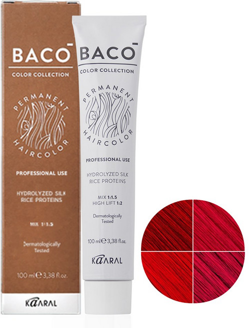 카랄 바코 레드컬렉션 셀프염색약 기획전, 6.66 웜레드, 2개