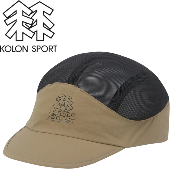 [백화점발송]코오롱스포츠 공용 모자 매쉬 시원한 소재 볼캡
