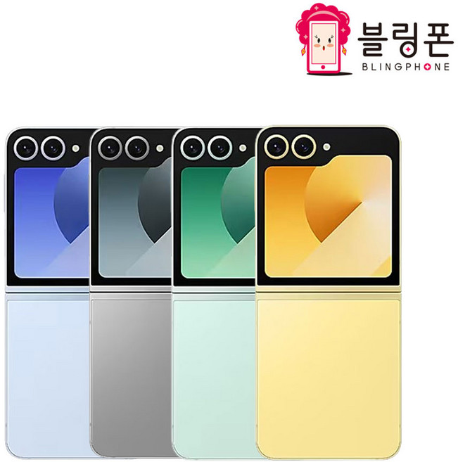 삼성전자 갤럭시 Z 플립 6 자급제, 실버 쉐도우, 256GB