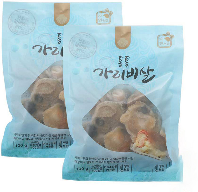국내산 순살 통통가리비살 100g x 6팩, 1개