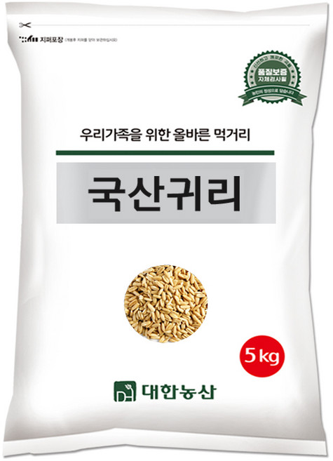 대한농산 국산 귀리 5kg, 1개