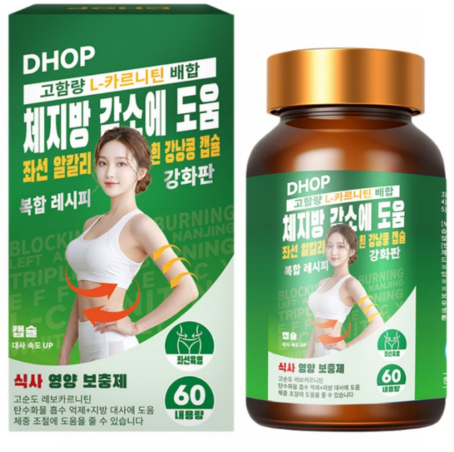 DHOP 代謝膠囊 加強代謝 飽足感 減少堆積 超濃代謝夜酵素 分解酵素 夜班/久坐 男女通用可分期, 1個, 60份