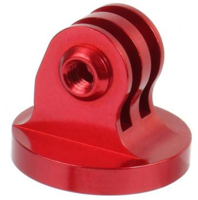 고프로 삼각대 마운트 어댑터 1/4 스레드 어댑터 CNC 알루미늄 합금 고프로 히어로 12 11 10 9 8 7 5 액션 카메라 액세서리, 4) Red Adapter - 범용, 1개