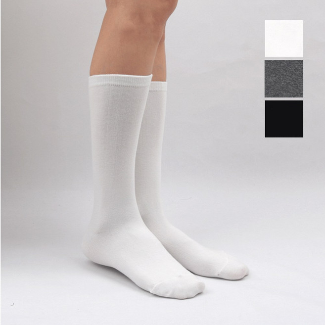 [5/5+5켤레][무배/당일출고]madeinkorea국내자체제작 프리미엄 데일리 여성 신삭스 무지장목양말 긴양말[5/5+5PACK]
