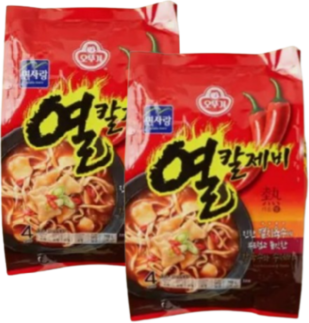 오뚜기 열칼제비 768g, 2개