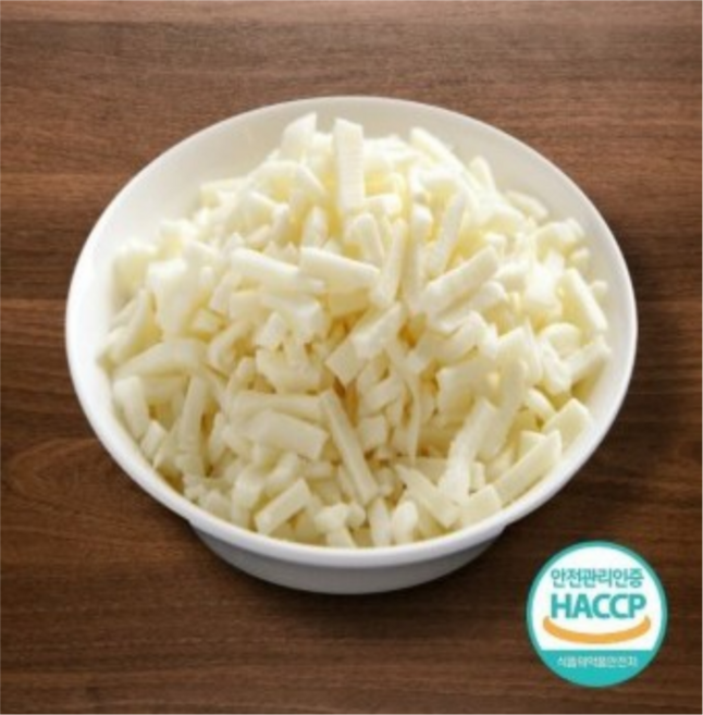 델리치 모짜렐라 네츄럴(M08)치즈 1봉 냉장 2.5Kg 피자토핑용, 2개