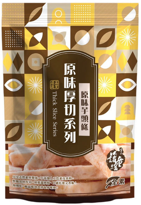 金山藷童瑤 原味厚切芋頭條, 150g, 1包