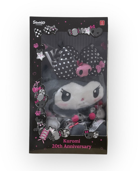 산리오쿠로미 20주년한정판 인형, 1개, 블랙, 295cm