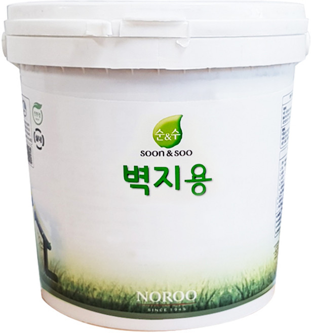순앤수 벽지용페인트 2L 에그쉘광 친환경 벽면 곰팡이방지, 소프트화이트, 1개